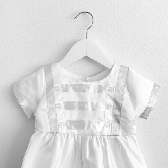 NWT Darling Boys Christening One-Piece Romper Suit Special Occasion Wear 18-24M - Picture 3 of 12